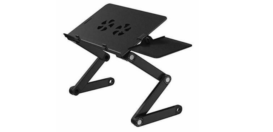 HUANUO HNLA6 Portable Laptop Stand with 2 CPU Cooling Fans