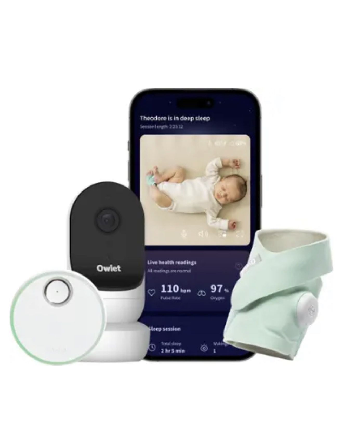 Owlet Dream Sock And Camera Combo