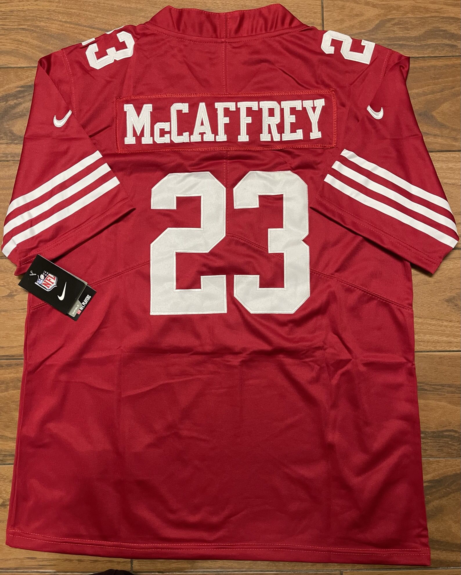 men's mccaffrey jersey 49ers