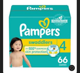 PAMPERS SIZE 4 …..  $25