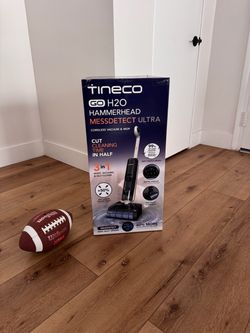 New 🔥 Tineco Go H2O Hammerhead MessDetect Ultra Cordless Vacuum & Mop