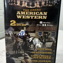 The Great American Western DVD, 8 Movies, Over 11 Hours