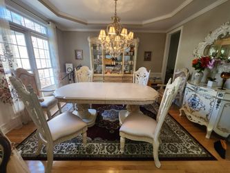 Formal Dining Set with China Cabinet
