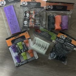 Halloween Party Favor Bundle, Stamps, Rings, Vampire Teeth & Toys
