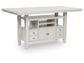 Robbinsdale Antique White Counter Height Dining Table