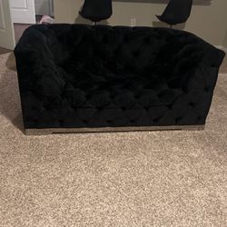 Black 2 Piece Couch