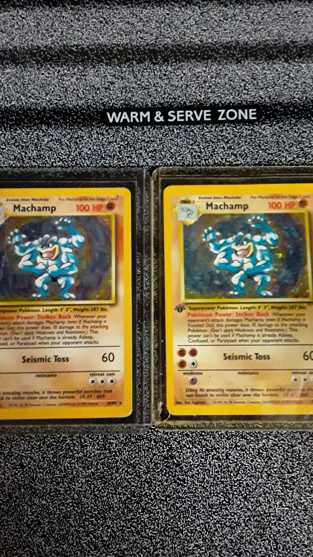 2 original MaChamps pokemon
