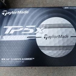 2 Boxes Of TaylorMade TP5x Stripe Golf Balls