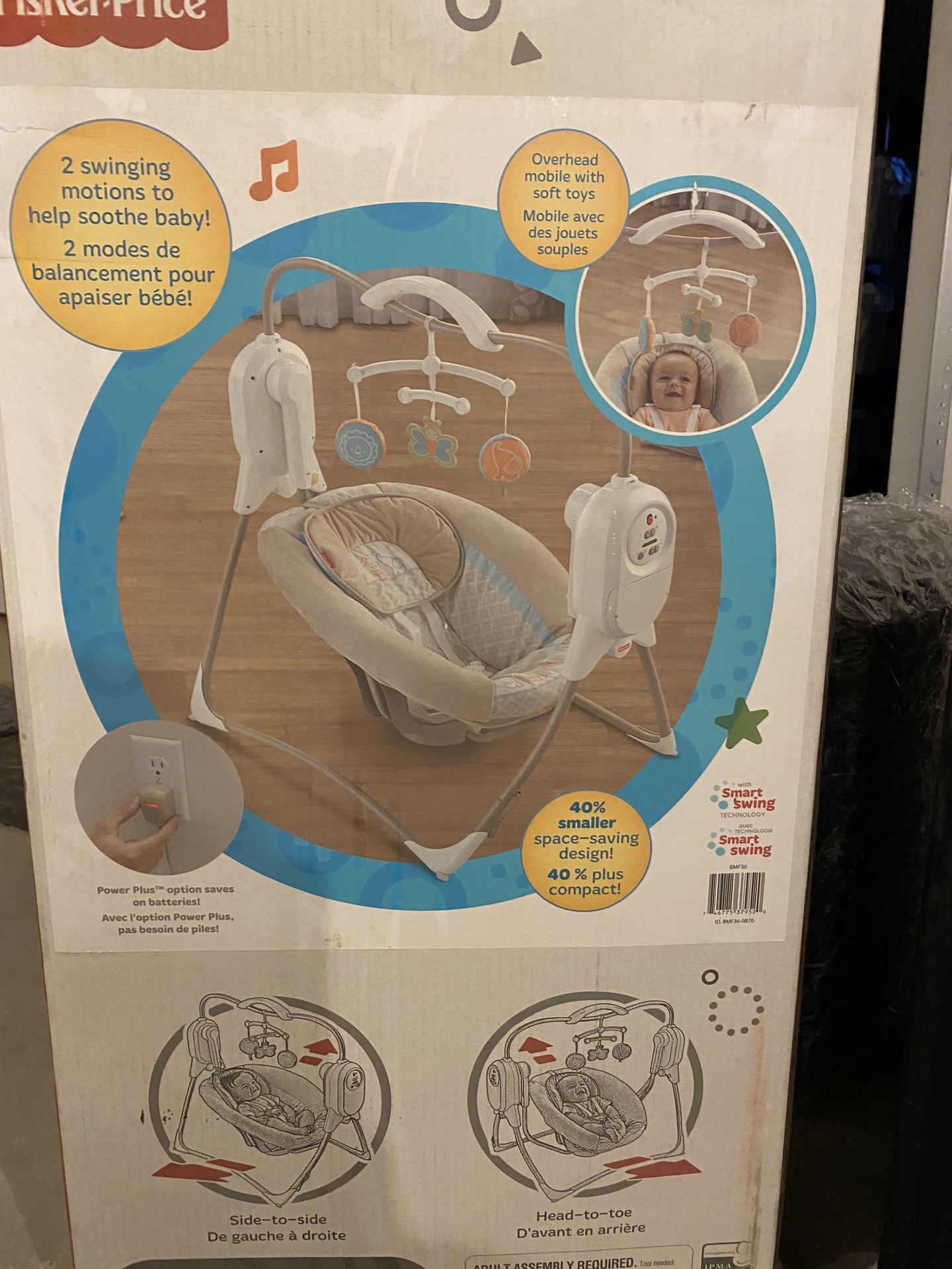 Fisher Price cradle n swing