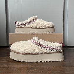Size 10W - UGG Tazz Slipper Heritage Braid Natural 