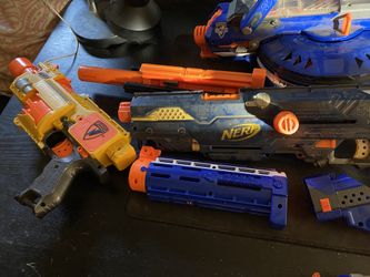 Lot Of Nerf Toys