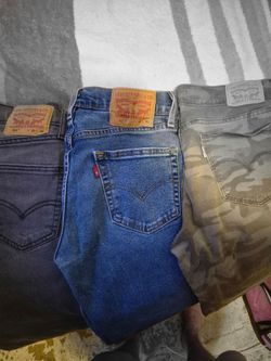 Levi"s – 3 Pairs blue grey & camo