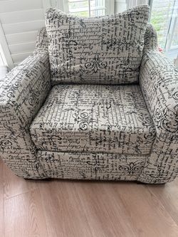 Large Accent Chair.