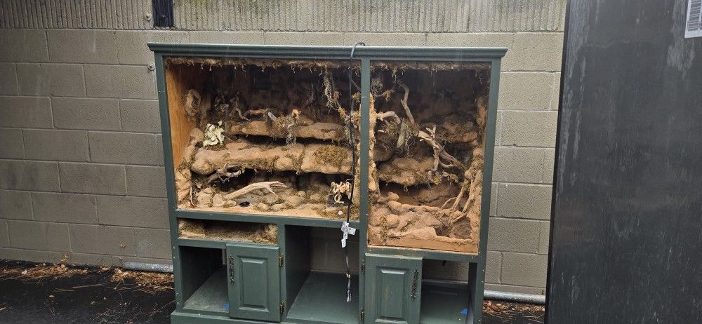 Custom Reptile Cage No Glass 