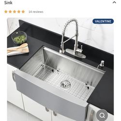 Garvee 33 Inch Farmhouse Kitchen Sink