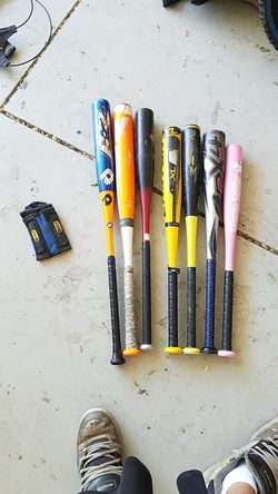 Used baseball bats