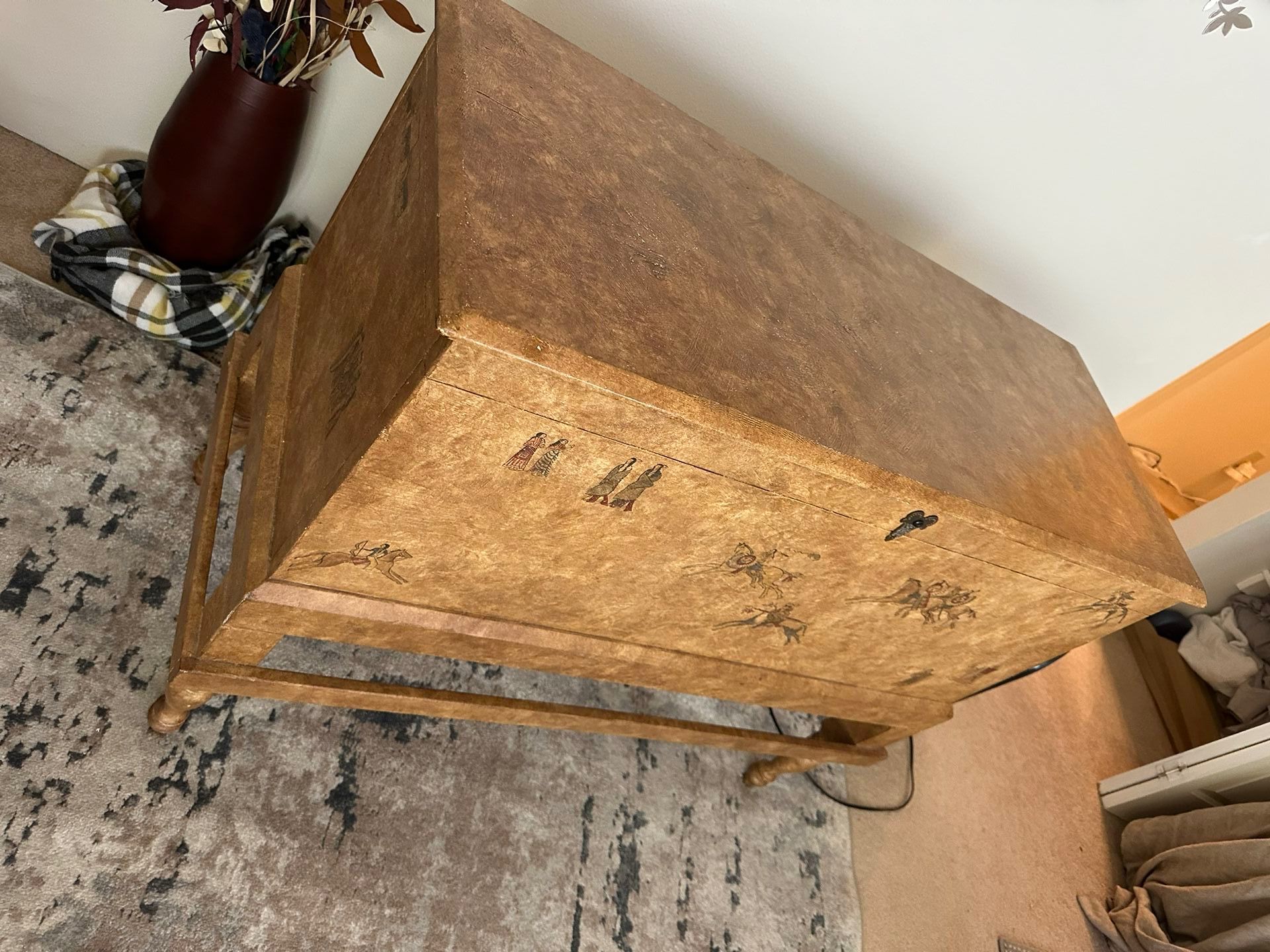 Solid Cherry , Wood Chest / armoire( Make Offer)