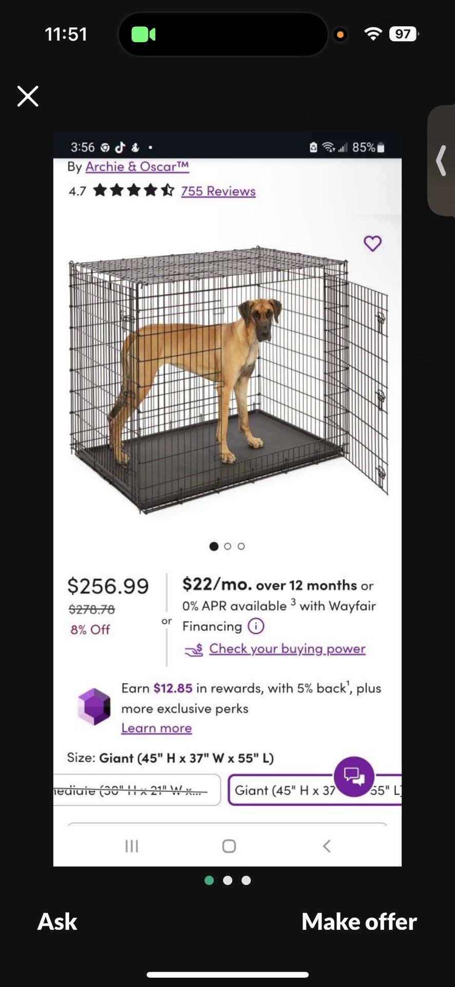 Dog Cage