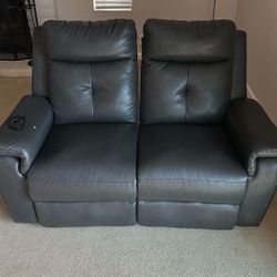 Recliner Love Seat w/ Massager