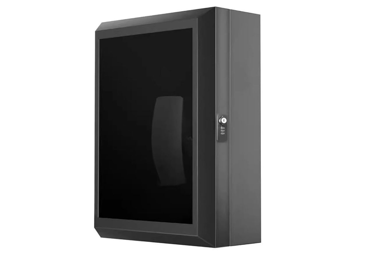Wall Charger Station Box, Outdoor EV Charger Enclosure, Reserved Holes, Easy Installation, Plenty of Space, Compatible with Most Charging Piles
