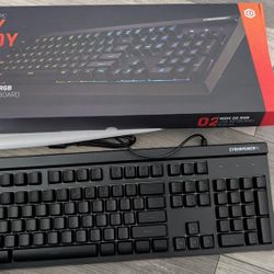 CYBERPOWERPC-NOHI 02 RGB USB KEYBOARD KB-161-104