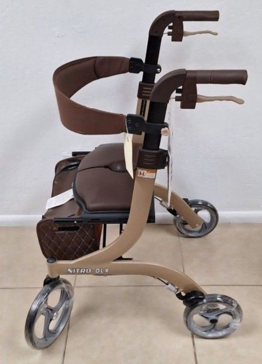 Nitro DLX Foldable Rollator Walker General