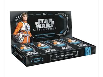 2025 Topps Star Wars Masterwork Factory Sealed Hobby Box