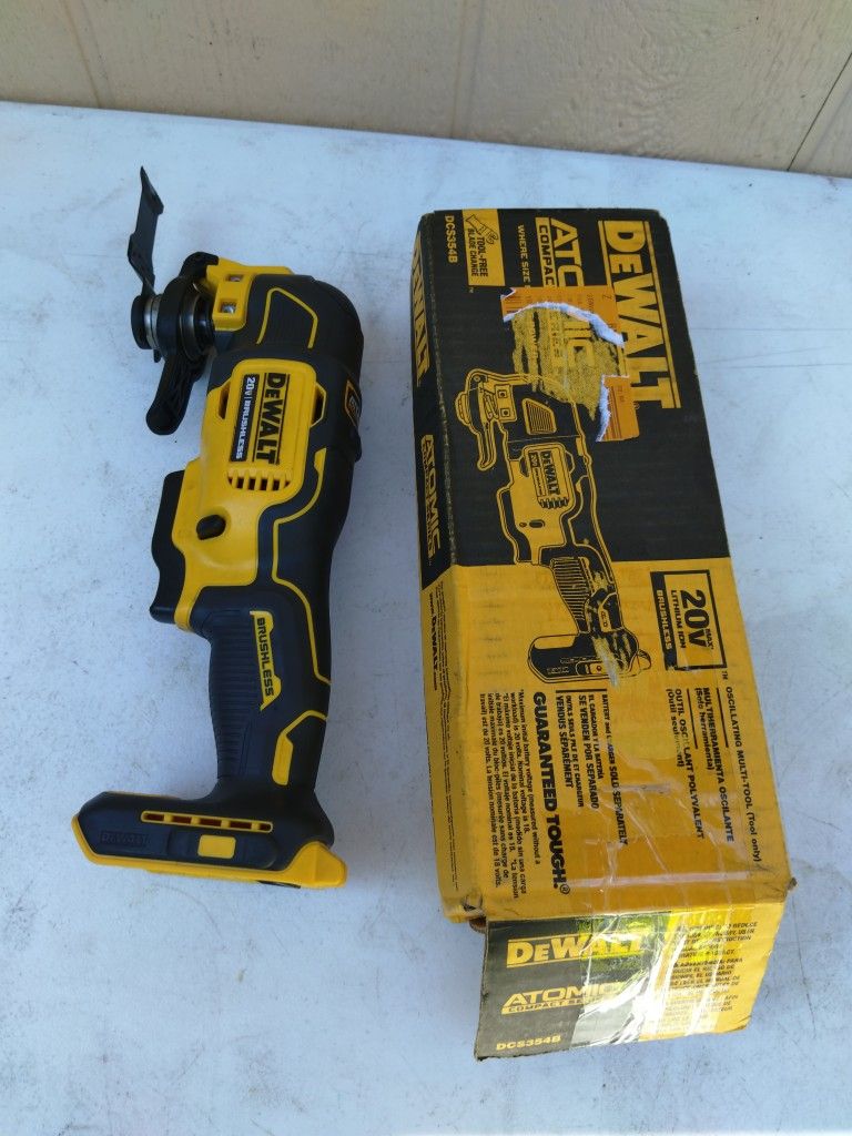DeWalt 20v Max Atomic Oscillating Multi Tool