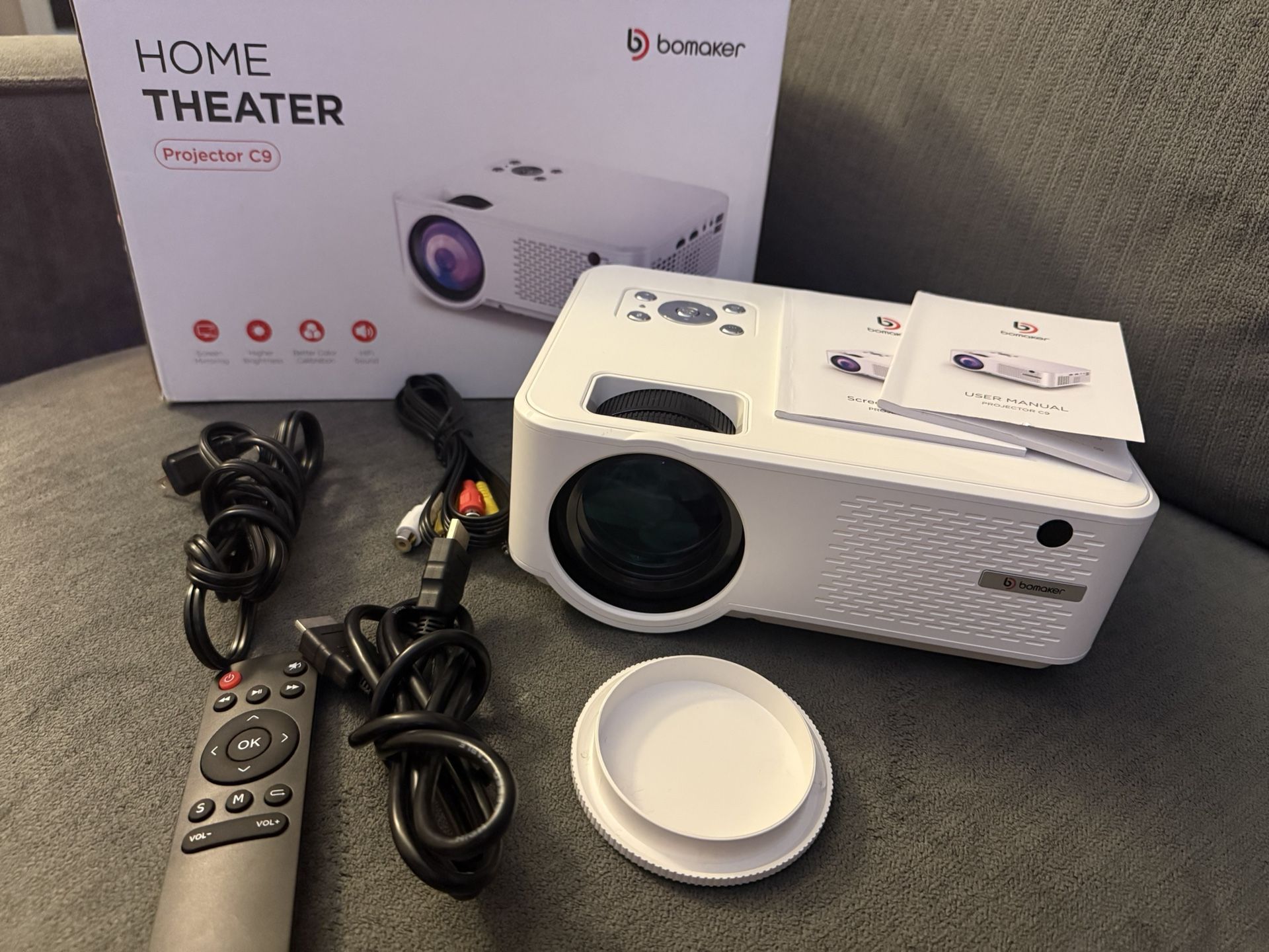 Home Theater Projector C9 “bomaker” Brand