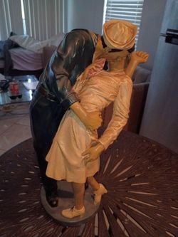 Mid size navy statue