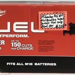 Milwaukee M18 18V Fuel Brushless Super Sawzall Tool Only Brand New