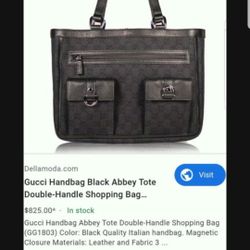 Authentic Black Gucci