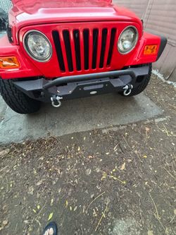 Jeep Wrangler J bumper