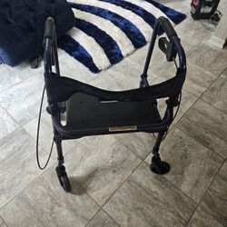Walker With Seat