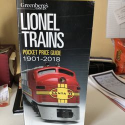 GREENBER’s Lionel Trains Pocket Price Guide-2018