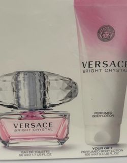 Versace bright crystal gift set
