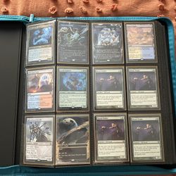 HUGE MTG BINDER #1 (lots of commander singles)!