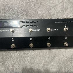Boss Effects Switcher With FX Loop