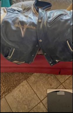 Harley Davidson Men’s Bomber Leather Jacket SZ M 🔥🔥🔥