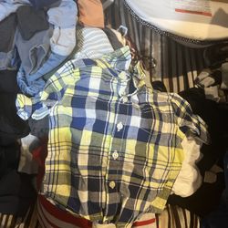 Size 6 And 6-9 Mo. Baby Boy Bundle 