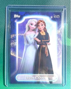 2026 Topps Disney ELSA and ANNA D23 Exclusive Promo Card #D23-2 Frozen
