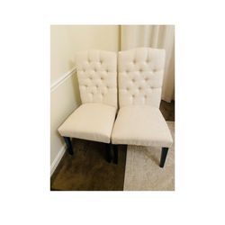 Brand New Alexis Tufted Side Chair ( Set of 2)