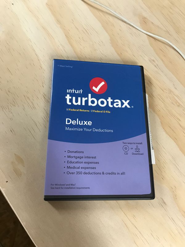 Turbotax Deluxe 2019 for Sale in Bend, OR - OfferUp