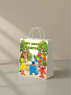 Sesame Street Party Favor Bags