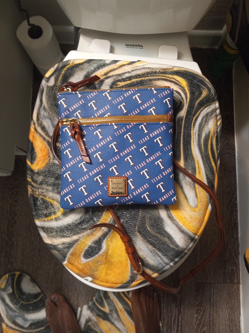 Texas Rangers Collectable Dooney And Burk Crossbody