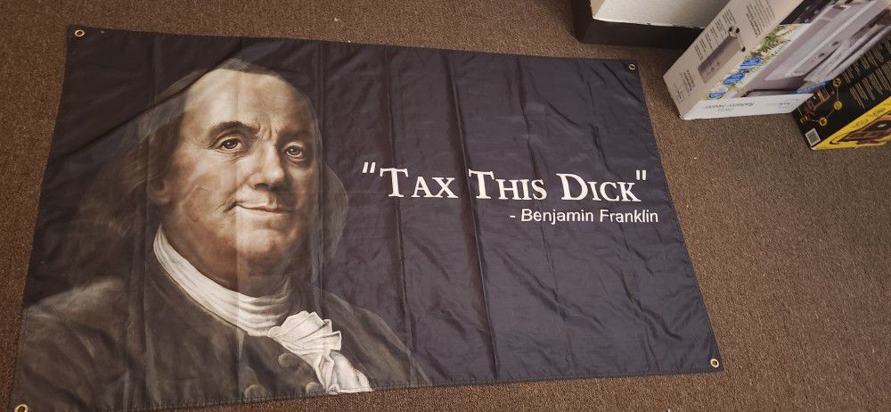 Benjamin Franklin Flag Of Freedom