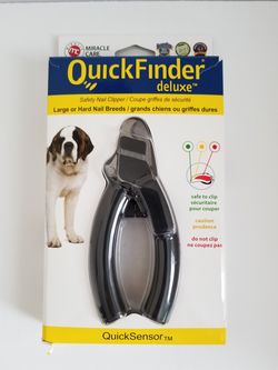 Sensor nail trimmer for dog