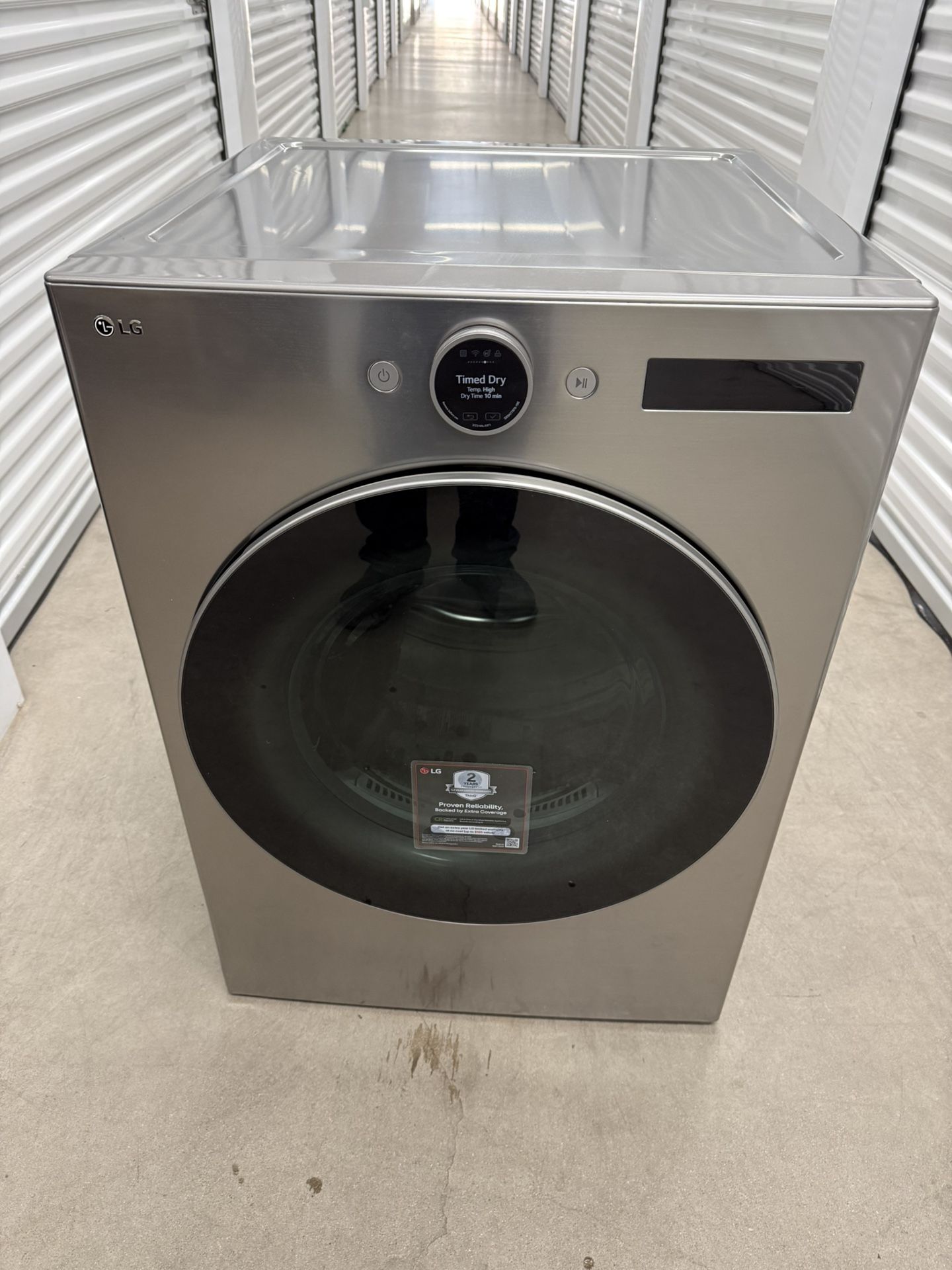 New LG Electric Dryer