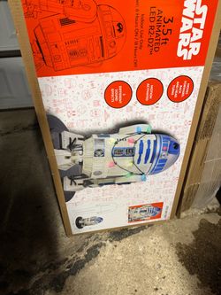 STAR WAR 3.5 ft ANIMATED LED R2-D2™M