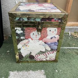 Vintage Toy Box Raggedy Anne And Andy